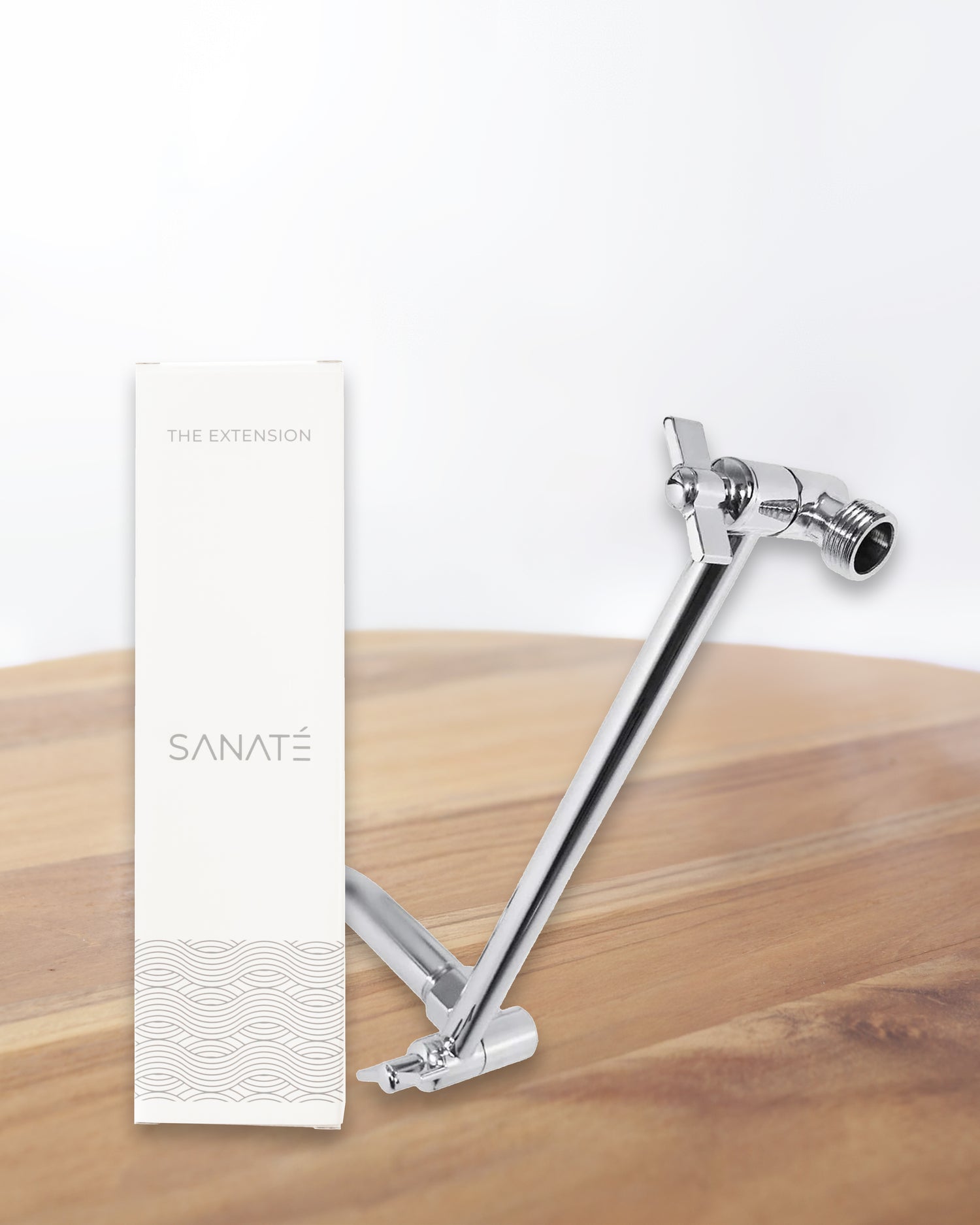 "The Extension" Brazo Extensor de Ducha de 10 Pulgadas