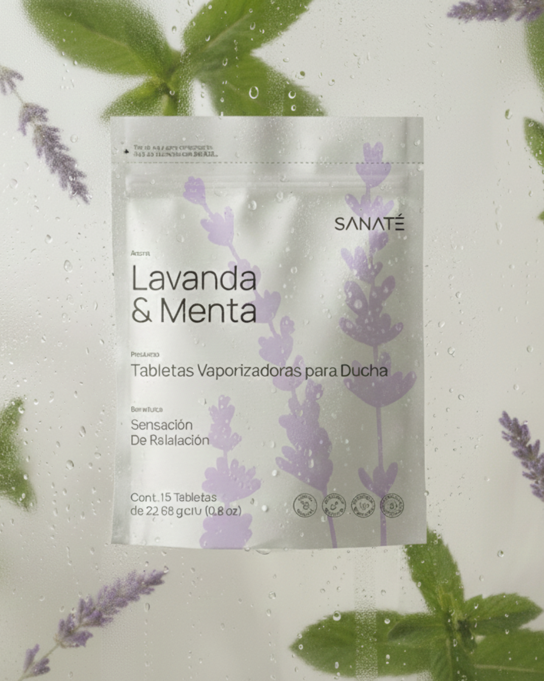 15 Pack - Shower Steamers Lavender & Mint