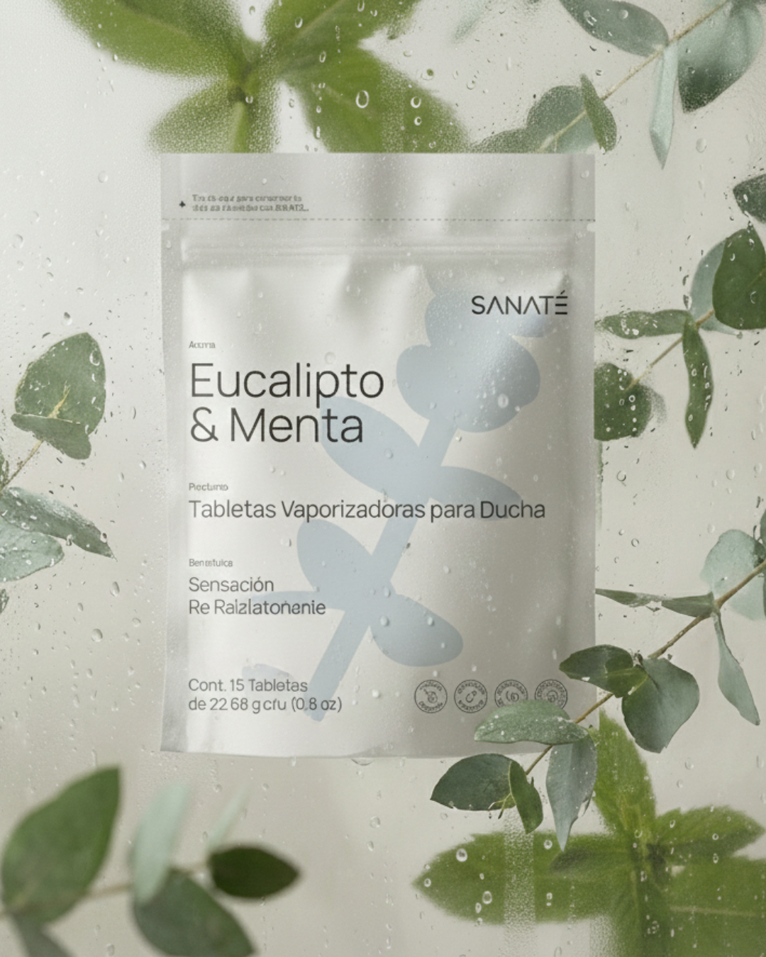 15 Pack- Shower Steamers Eucalipto & Menta